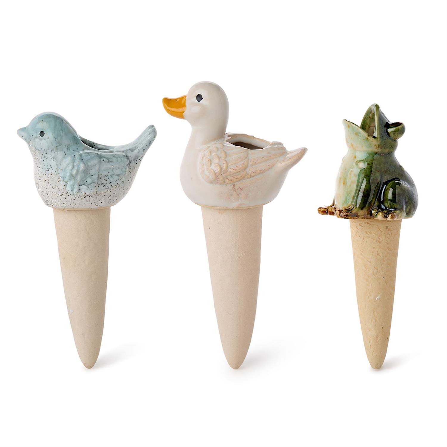 Animal Self-Watering Plant Spike in Gift Box Assorted 3 Designs