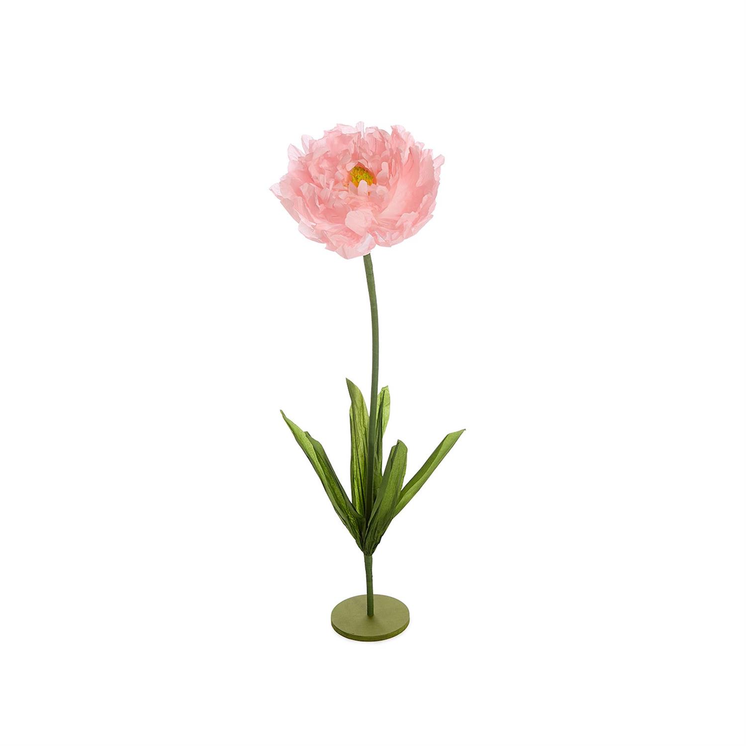 【2点】VINTAGE Monotone Flower Base Modern 6 Pc Oversized Hand-Crafted Paper Flower with Base Unit Includes 3