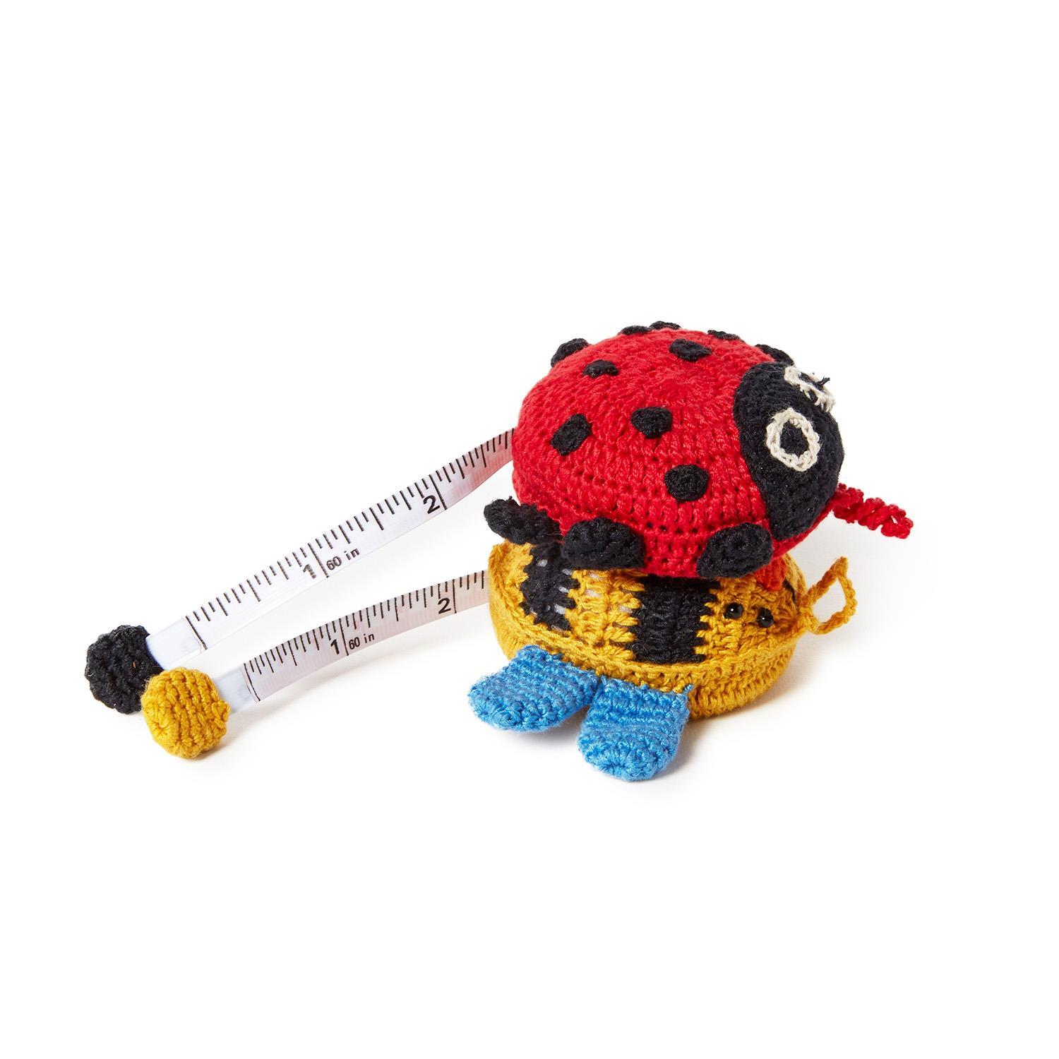 Garden Friends Hand-Crocheted Measuring Tape Asst 2 Designs