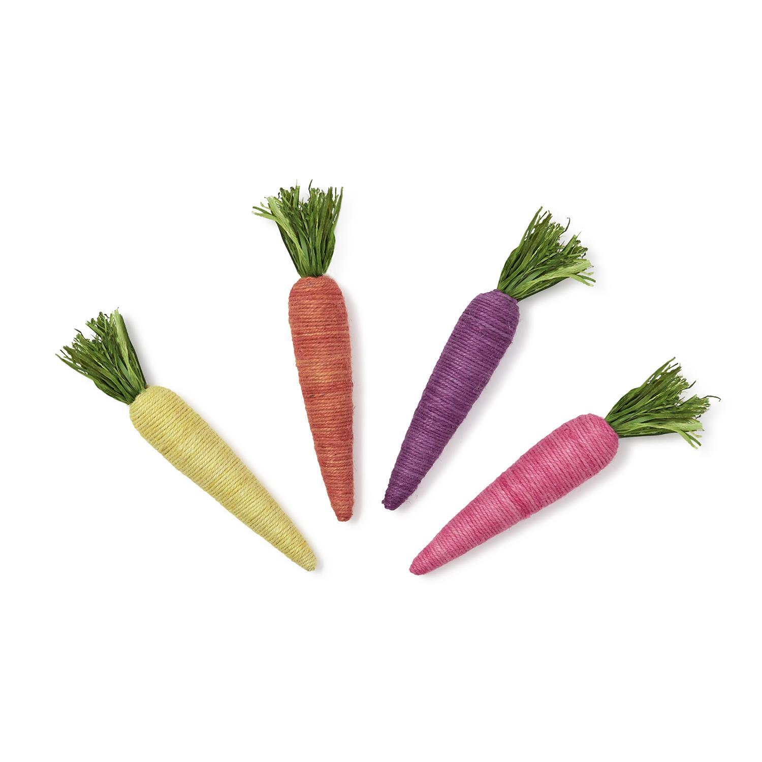 Refill for Rustic Carrot 24 Pc Hand-Crafted Decor Unit Includes 4 Colors