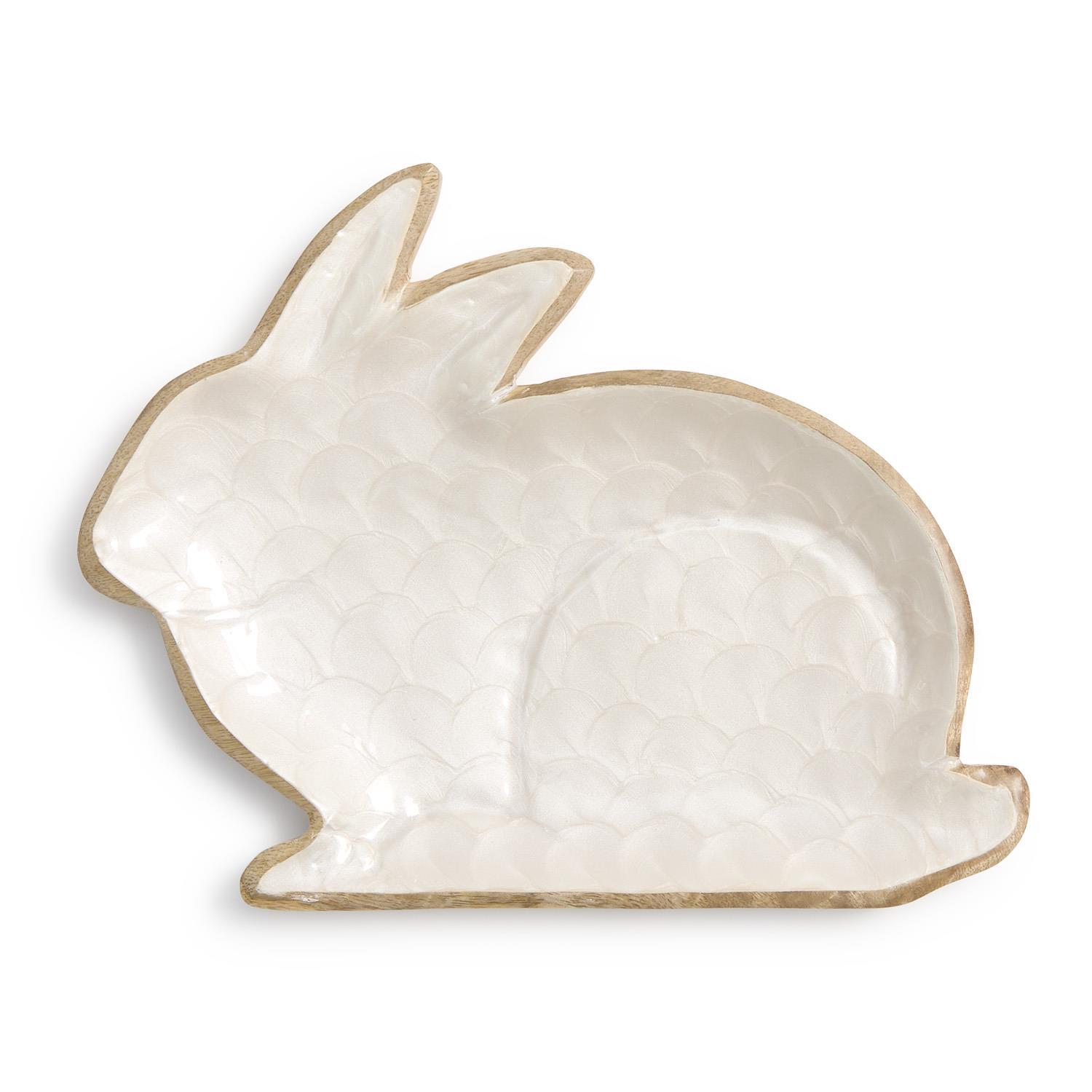 Hand-Crafted Bunny Tray / Platter