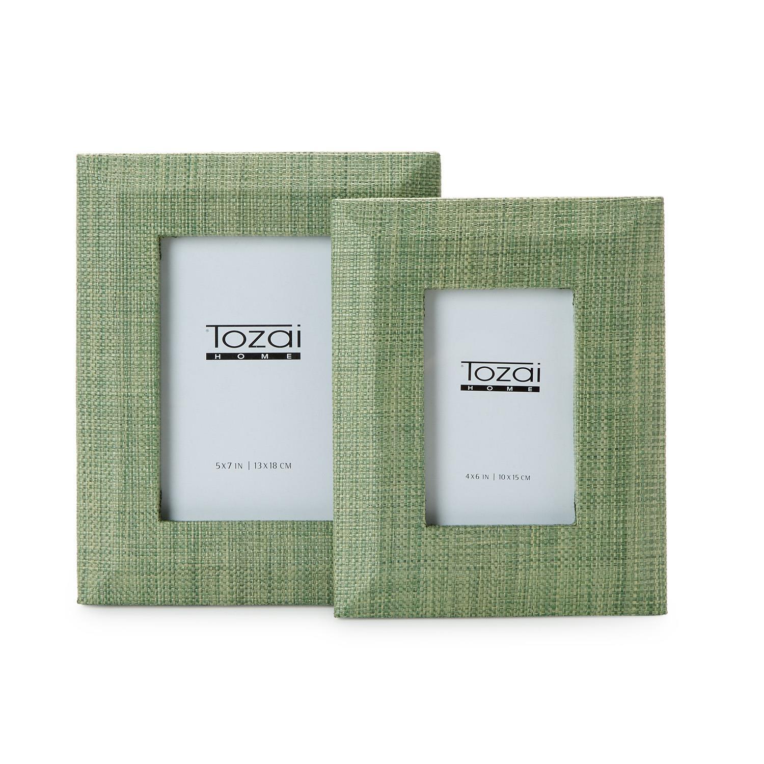 （mochico）Lenox フォトフレーム 2点おまとめ Monaco Green Grass S/2 Photo Frame