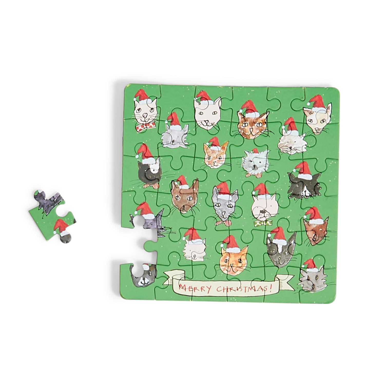 Holiday Greeting Puzzle 24 Pc Unit A/4 Designs