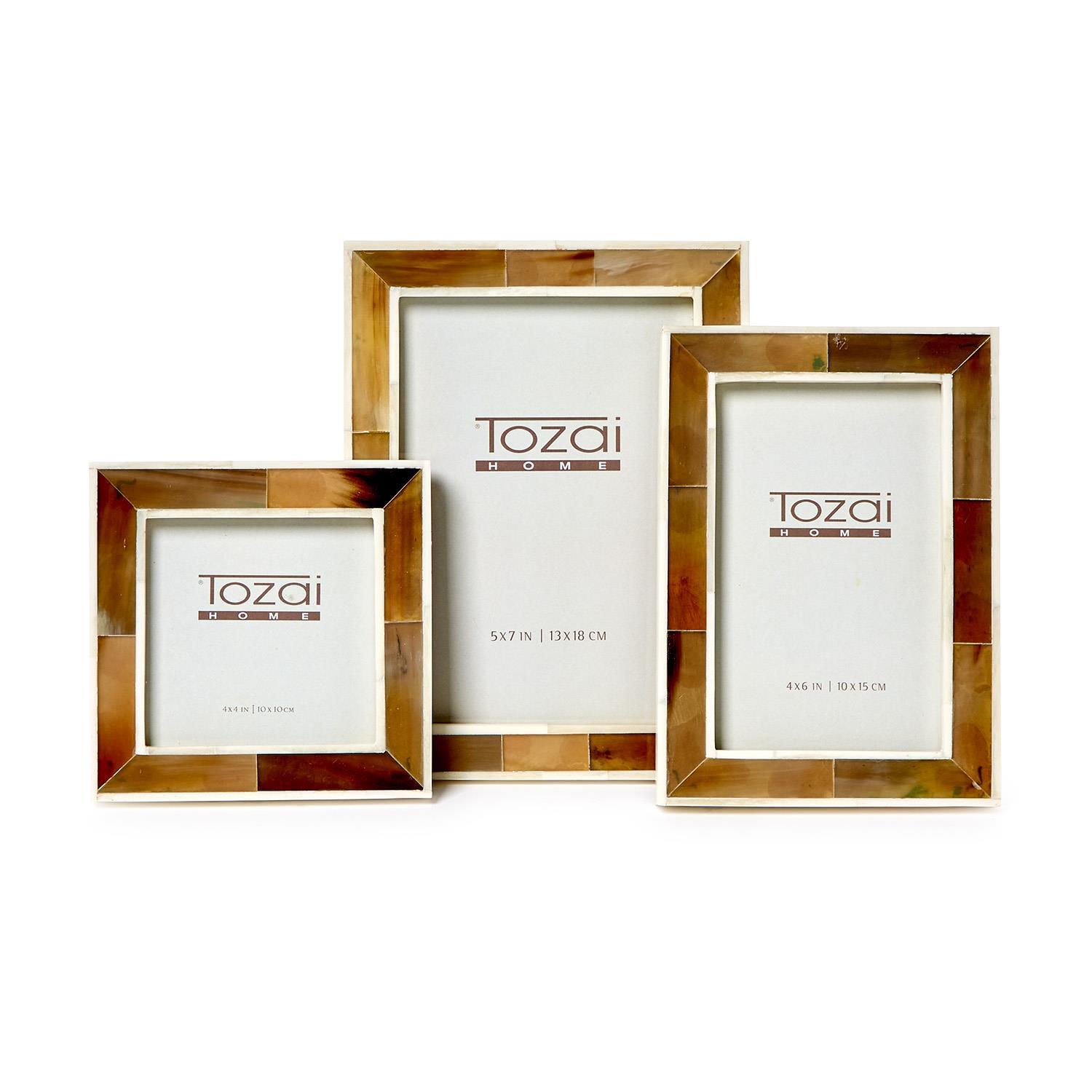 S3 Faux Horn Photo Frame