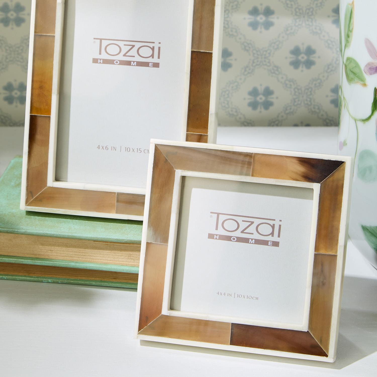 S3 Faux Horn Photo Frame