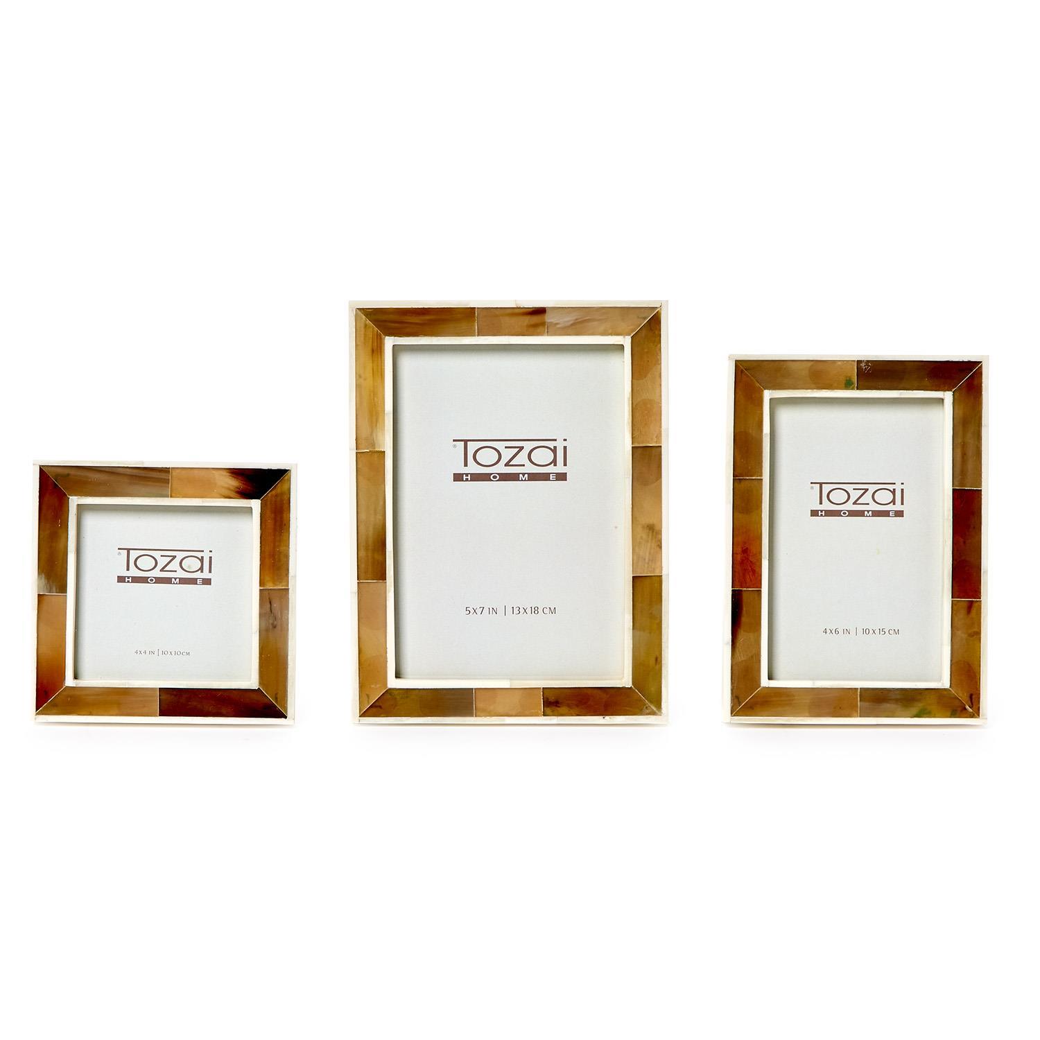 S3 Faux Horn Photo Frame