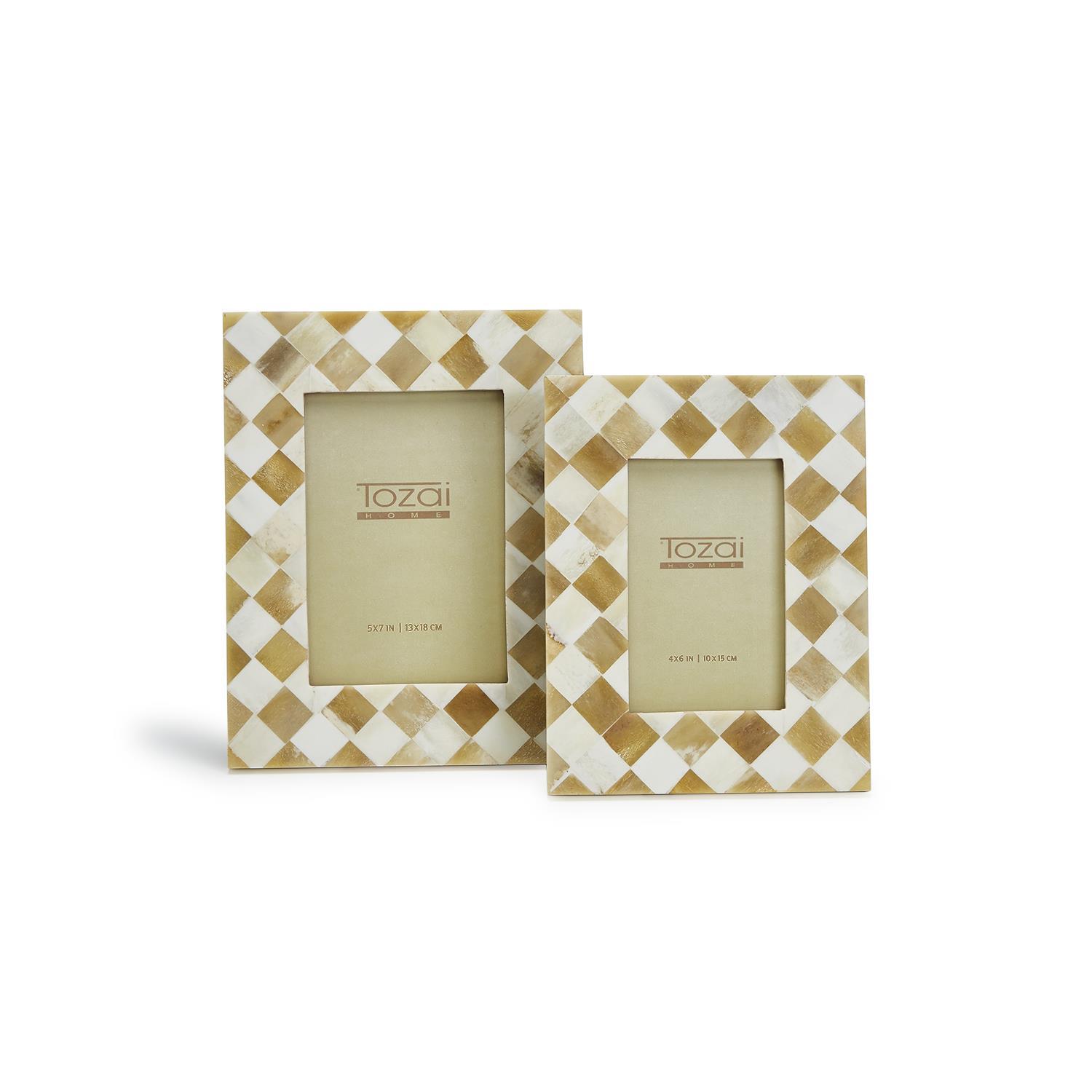 S/2 Diamond Photo Frame