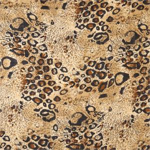 Animal Print Scarf w/Eyelash Fringe Asst 3 Pattern