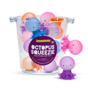 Tentacool 32 Pc Glitter Octopus Suctional Squeezie Unit with