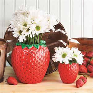 FRUITS VASE strawberry L L AmeLIFE 【公式通販】