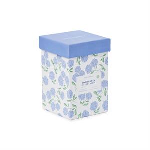 Hydrangea Filled Scented Candle in Gift Box