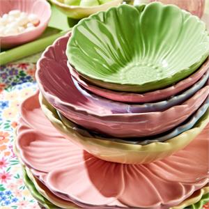 Flora 32 Pc Tidbit Bowl Unit Includes 2 Sizes Each in 4 Colors