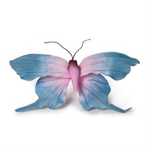 Set of 8 Oversized Butterflies with Clip Attachment Décor Assorted