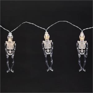 Skeleton LED Garland in Gift Box Incl. 10 Skeletons