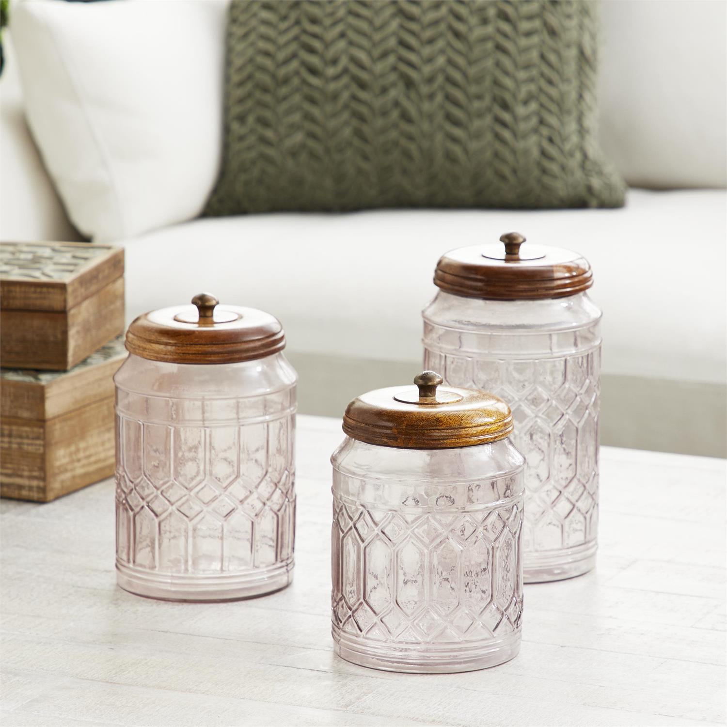 Decorative Jars With Lids
