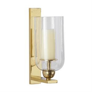 73917 | Silver Aluminum Metal Geometric Single Candle Indoor