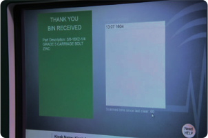 interactive PULSE kiosk screen