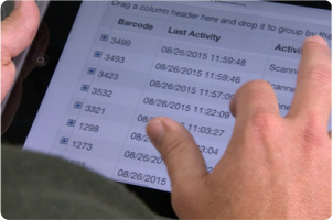 customer portal view of PULSE data