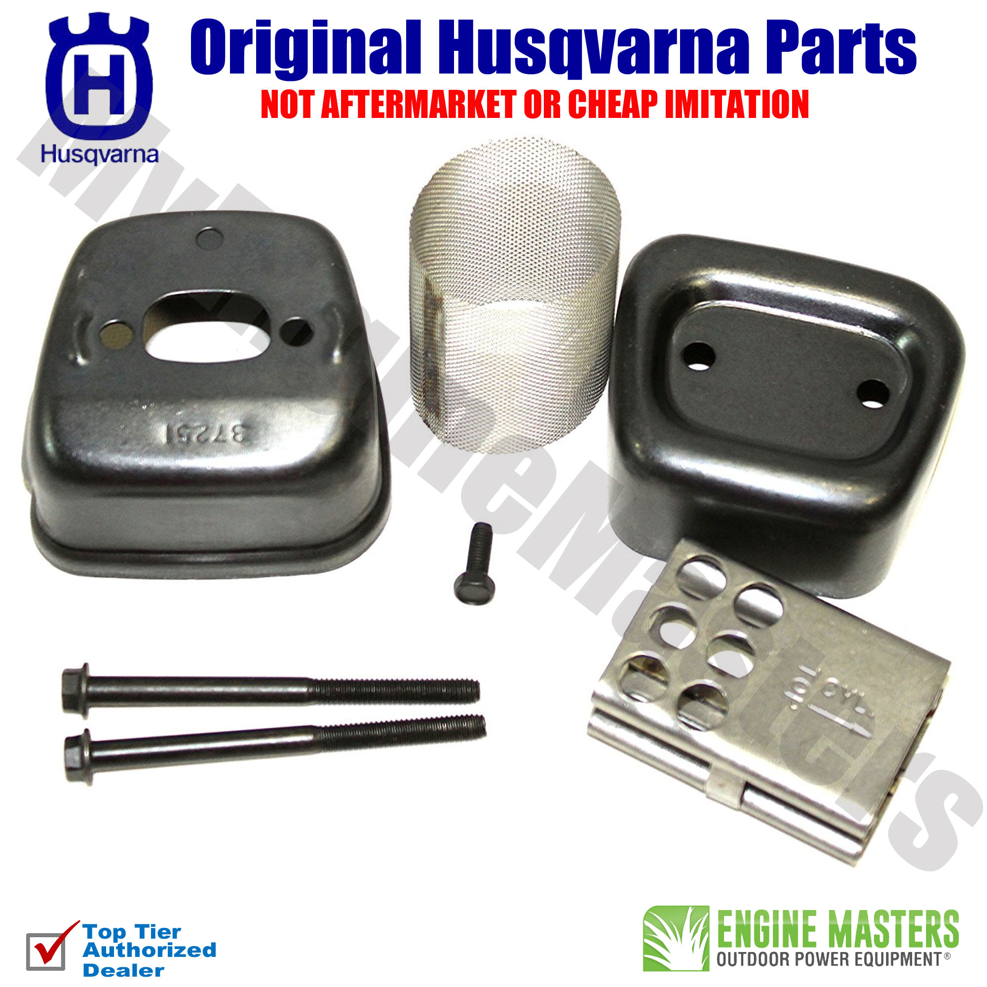 Husqvarna Part 530069415 Muffler Fits 36 Chainsaw eBay