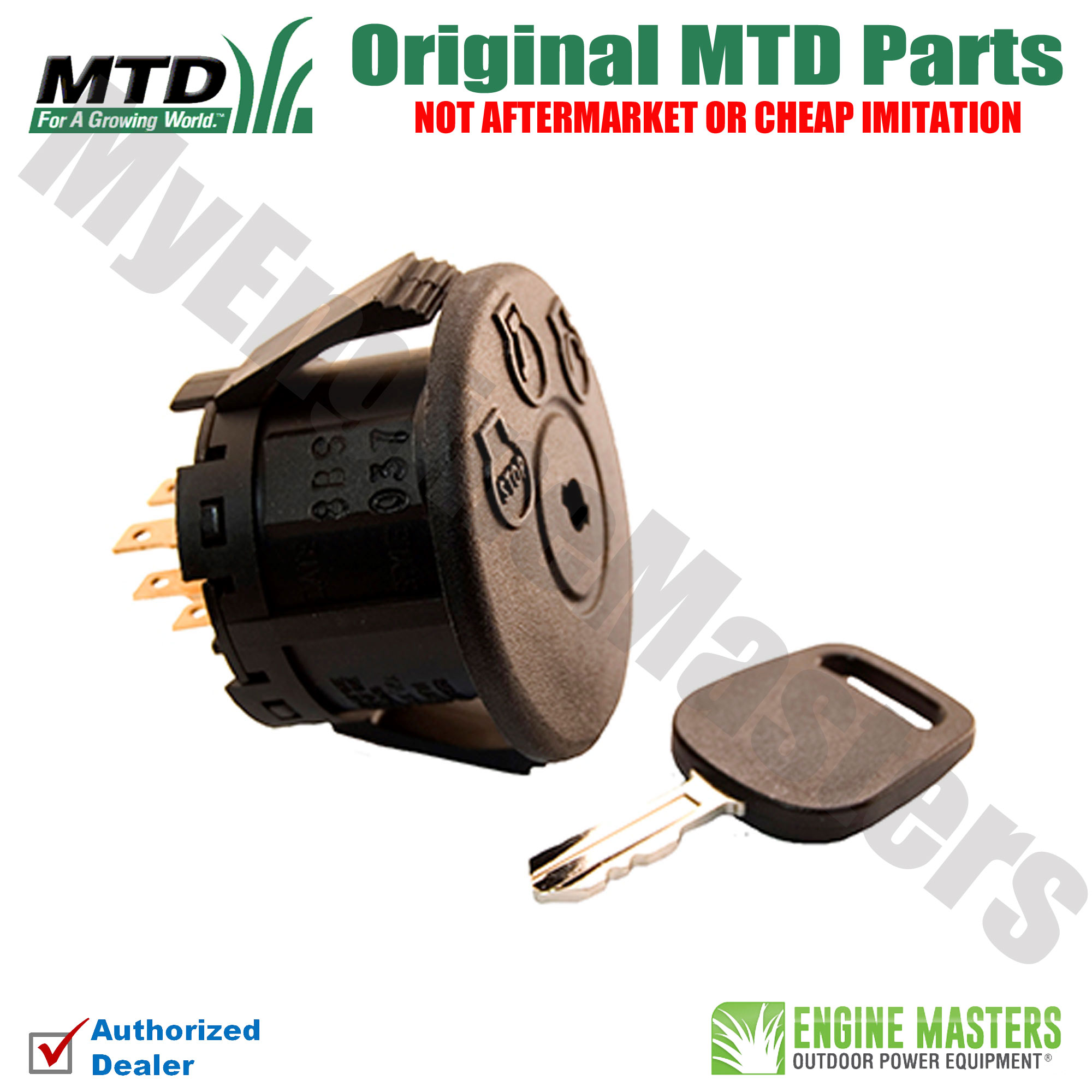 Genuine OEM MTD 92504228 Key Ignition Switch 72504228 889021074524 eBay