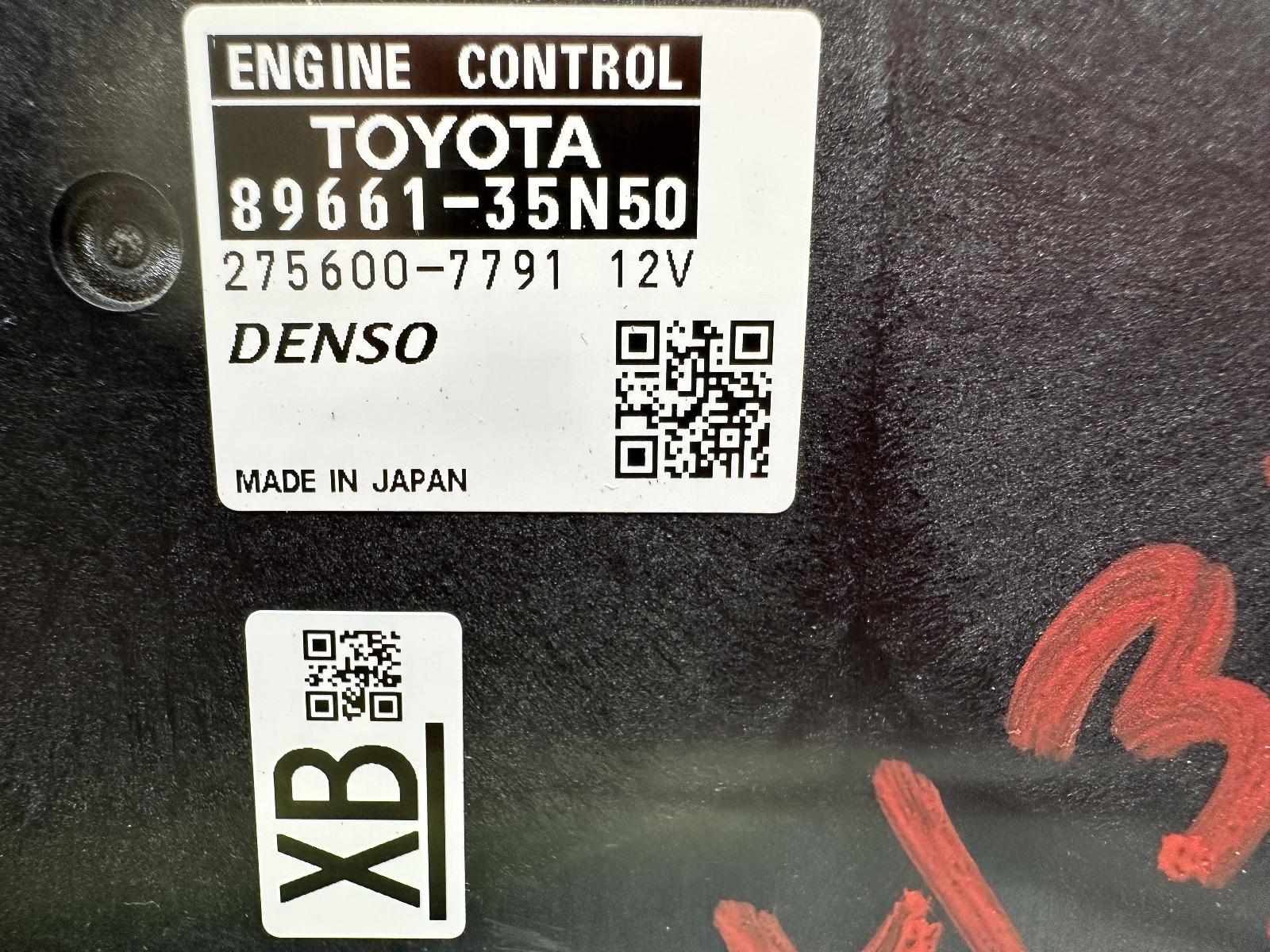 TOYOTA 4 RUNNER 2016-2018 ENGINE BRAIN BOX ELECTRONIC