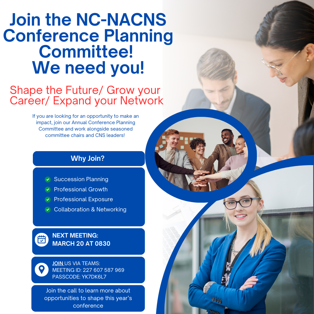 Conference Committee Member Call for Conference Committee Planning Members | The North Carolina ...