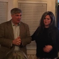 Pensacola Mayor Grover Robinson stopped by to say a few words of appreciation for NPs taking care of his city!