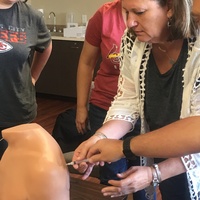 Hands on joint injections