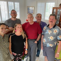 Slightly serious
left to right:
JP Moses
Jamie Boling
Bradley Kuo
Joseph Giovannoni
Wailua Brandman
Allen Novak
(not pictured - Lahela Blake, Christina Wang