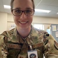 Katie Saunders, DNP
Deploying as a Special Operations Public Health officer with the USAF!!