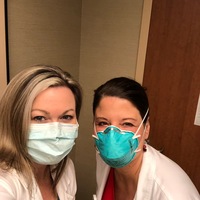 Rachel Shumaker, NP/FNP student
Tracy Redmond- APRN Family Practice-The Woodlands! 
Doing Telehealth!!