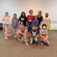 Dr. Kristy Aleman and YWCA campers