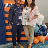 President Monica Sanford, DNP with President Emeritus Jackie Thomas, DNP 