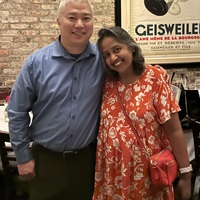 PAPN-NTX board member Bobby Ahn and PAPN-NTX member Dr. Jackie Michael