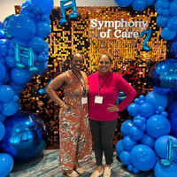 Lamisa and Secretary-Elect, Rachel attending the event. 