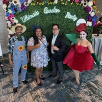 Program Chair Monique Prince and President Sam Realista represented CFANPC at the Ultimate Garden Party. 