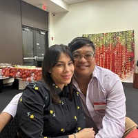 Dr. Ish Beloso and his wife, Beatriz. 