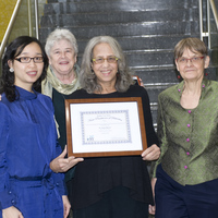 Annie Lu, Helen Ruddy, Susan Moscou, Irene Van Slyke 