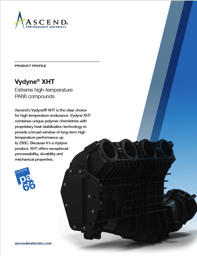 Extreme high-temperature PA66 compounds