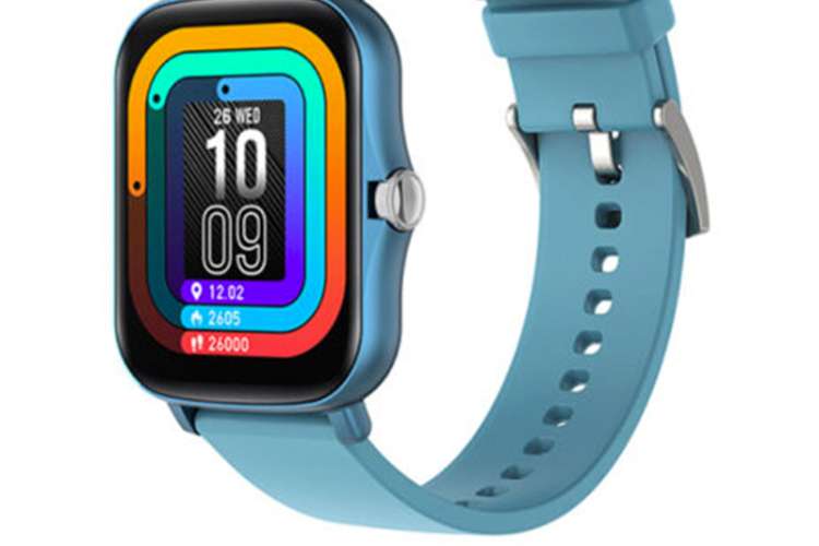 Reloj Smartwatch KEI MIA Azul silicona | EntreKids