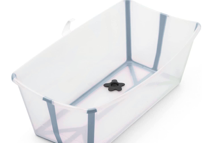 Tina Flexi Bath Infantil Transparente Azul