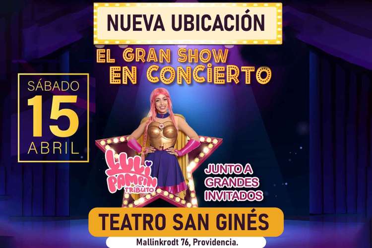 LULI PAMPIM EL GRAN SHOW EN CONCIERTO TEATRO TELETON