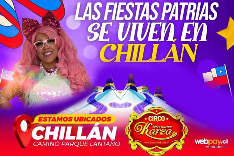 Circo de Los Hermanos Karza en Chillán