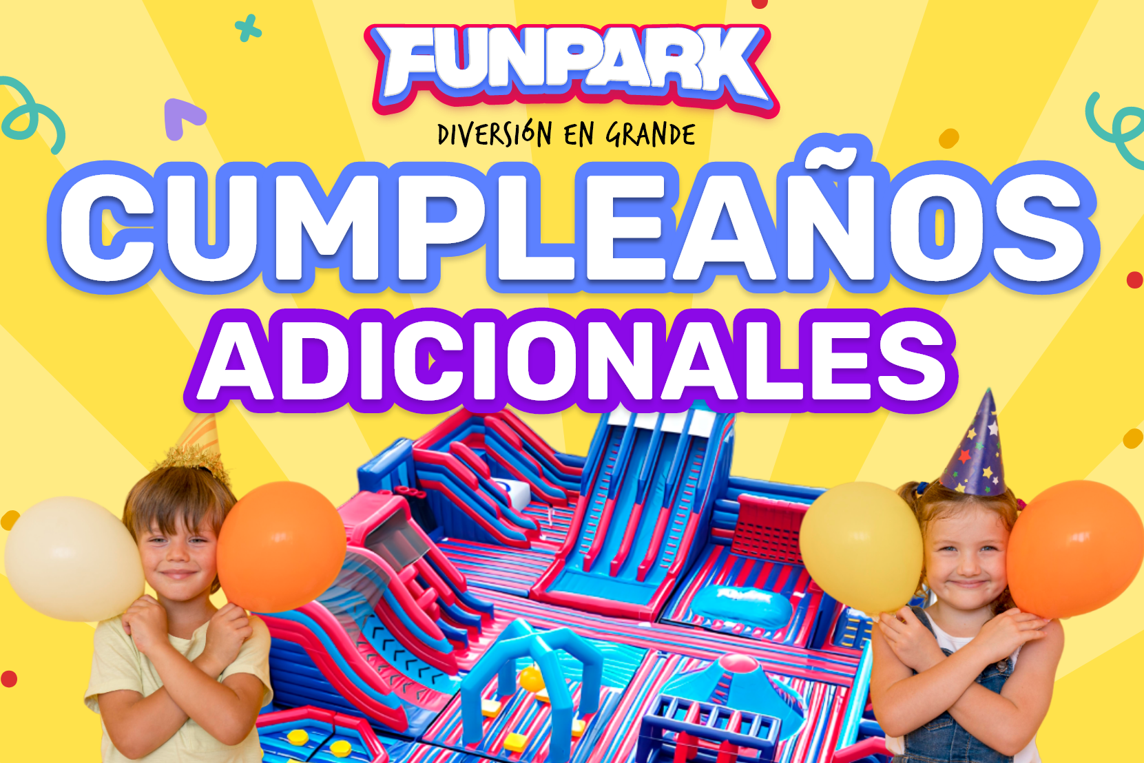Cumpleaños Funpark | Venta Online - Invitados Adicionales