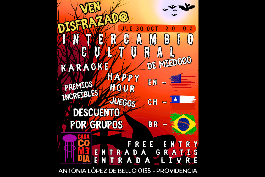 INTERCAMBIO CULTURAL - HALLOWEEN EN CASACOMEDIA