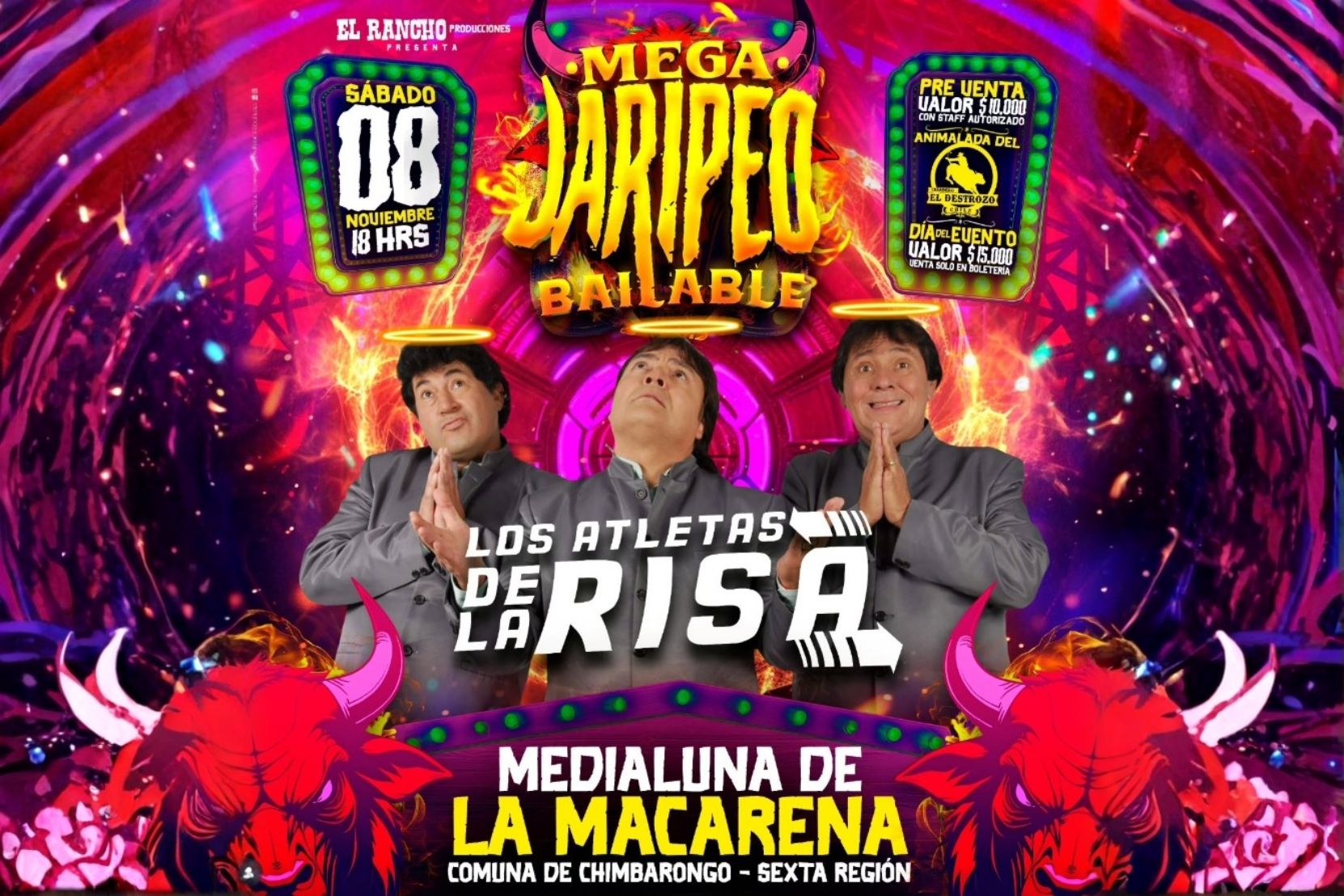 Mega Jaripeo bailable | 08 noviembre