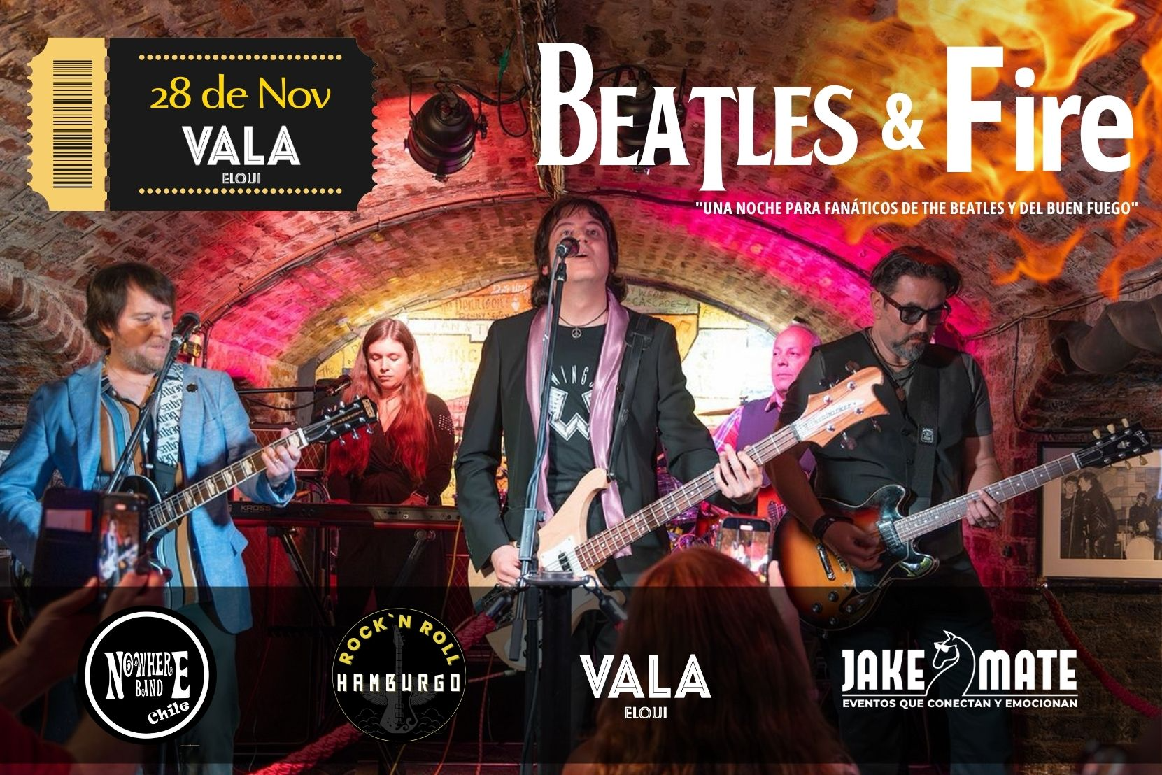 Beatles & Fire en Vala