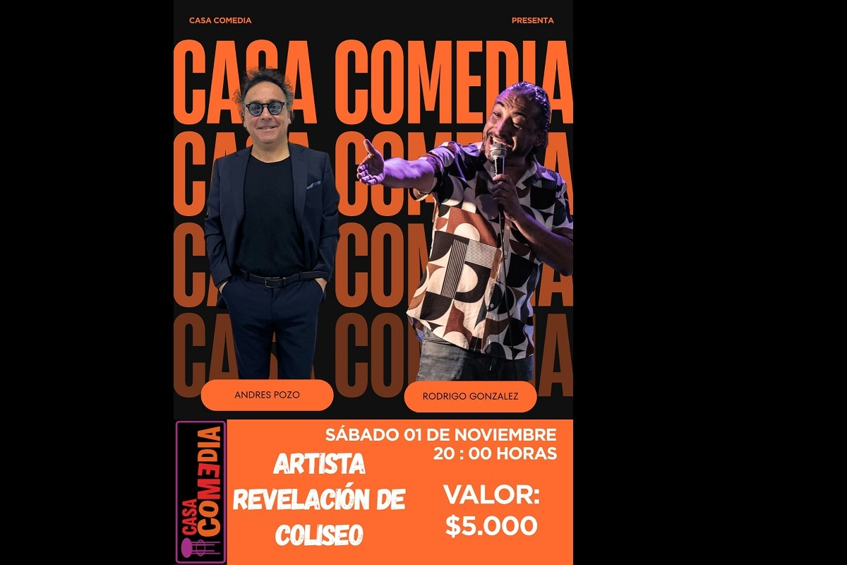 Rodrigo Gonzalez y Andres Pozo en Casa Comedia