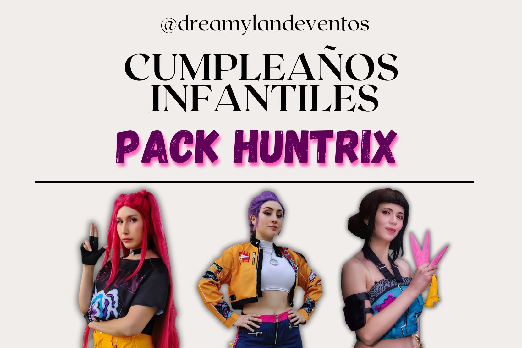 Cumpleaños | Pack Huntrix | Guerreras del Kpop