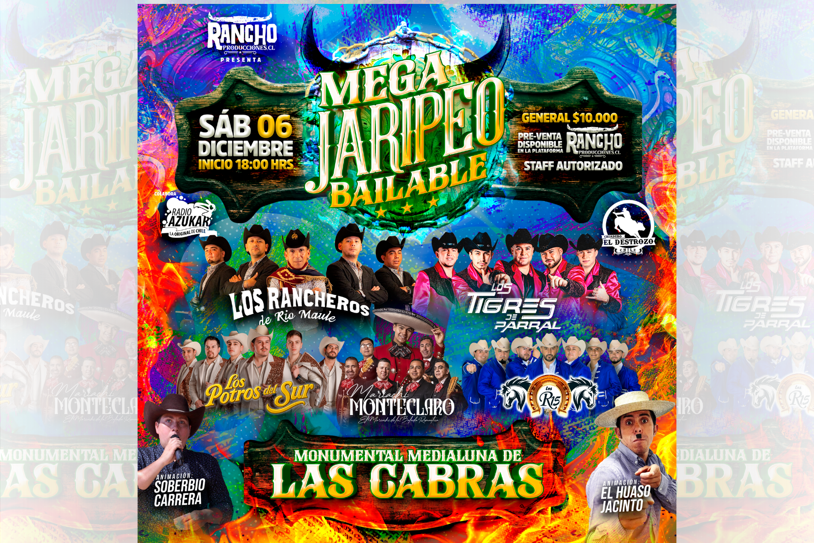 Mega Jaripeo bailable | 06 Diciembre